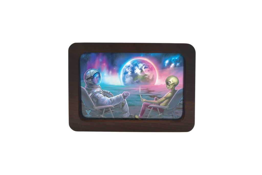 Blunt Orbit 3D High Def Wood Rollin’ Tray