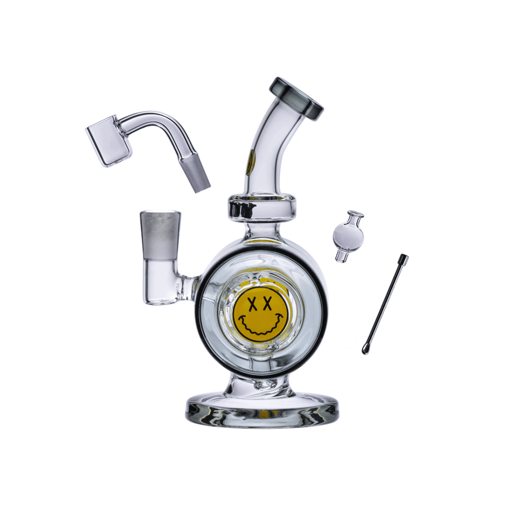 Goody Glass – Spin Cycle Mini Dab Rig 4-Piece Kit