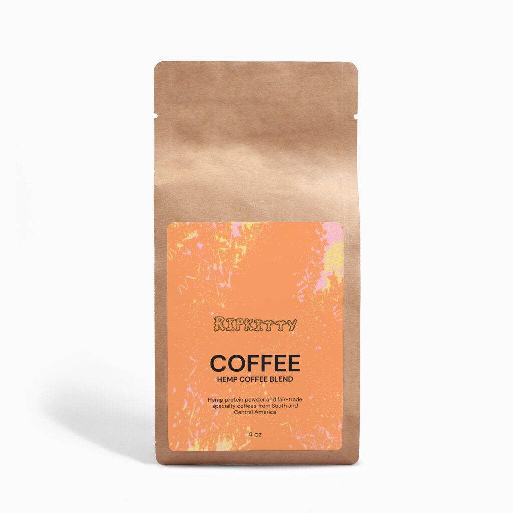 Ripkitty Premium Hemp Coffee Blend – Medium Roast 4oz