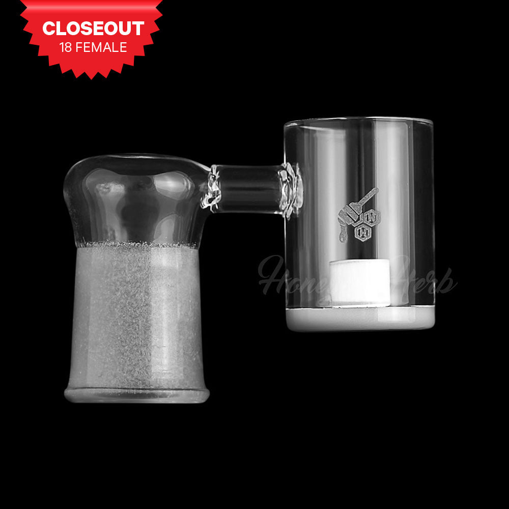 HONEY & MILK CORE REACTOR SIDECAR QUARTZ BANGER – 90° DEGREE | YL-CLOSEOUT
