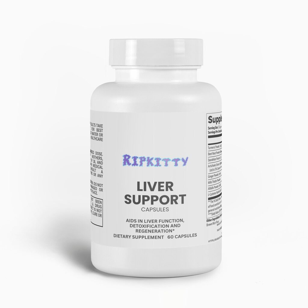 Ripkitty Core Detox: Advanced Liver Support (60 Capsules)