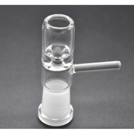 Clear Glass Slide Bowl Attachment for 10mm Male Joint