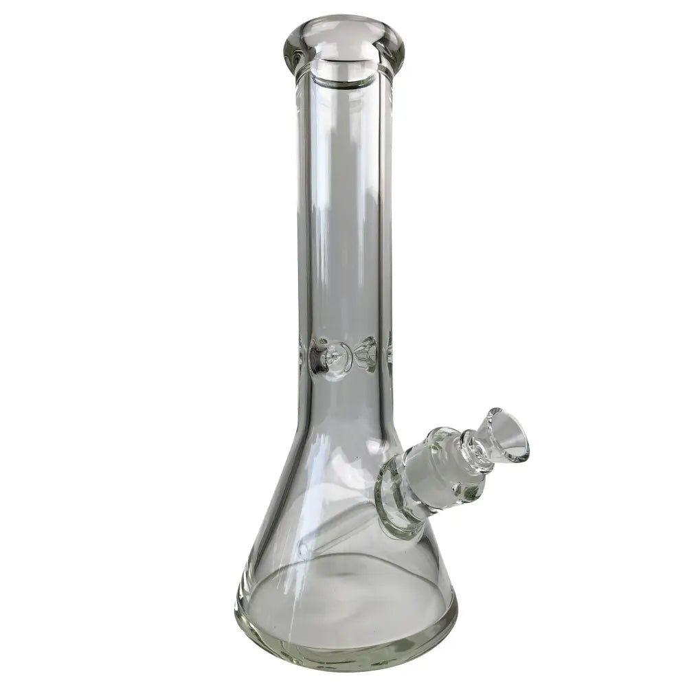 HFART Thick Glass Beaker Base Water Pipe with Diffused Downstem