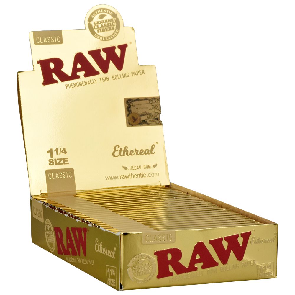 Raw Ethereal Rolling Papers – Classic / 50pc / 1 1/4″ 24ct