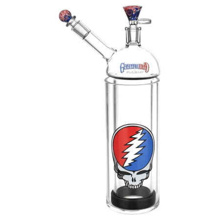Grateful Dead x Pulsar Glass Gravity Waterpipe – 12.25″ / 14mm F