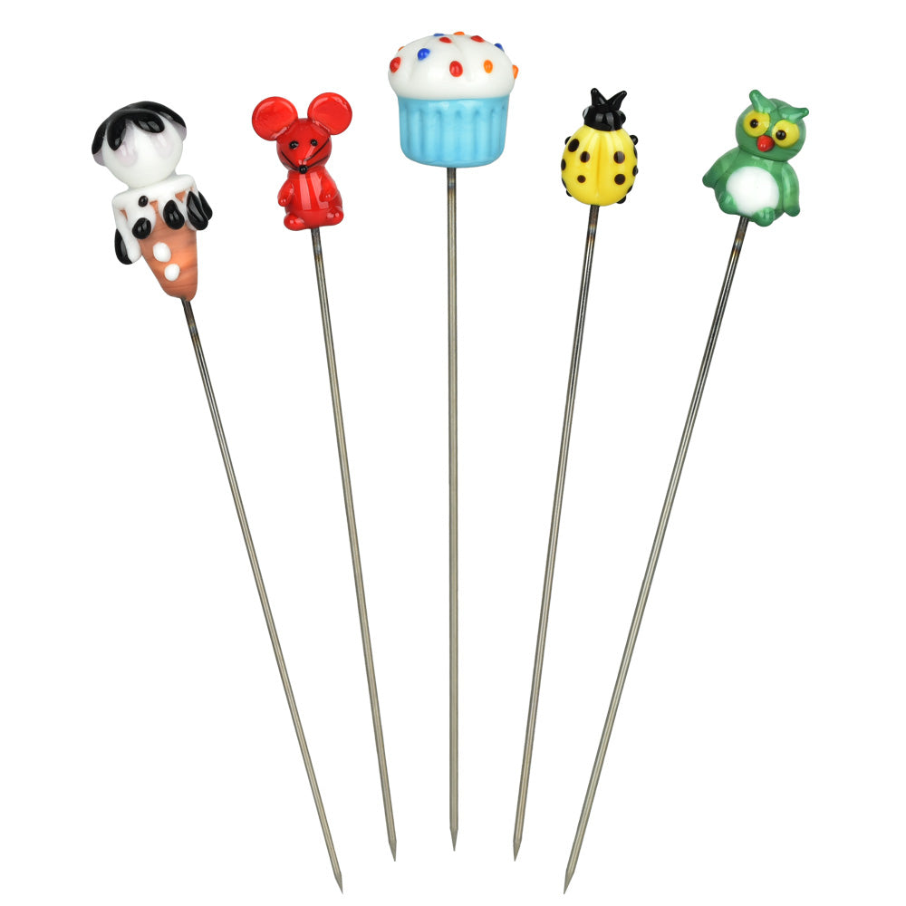 Glass Hairpin/Poker Version 2 – 5″/ 50pcs