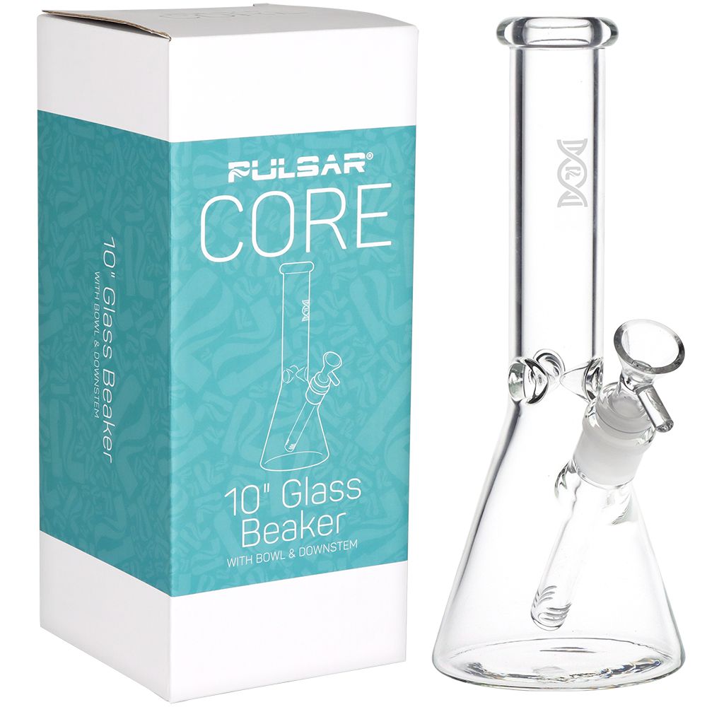 Pulsar CORE Beaker Glass Water Pipe – 10″ / 14mm F