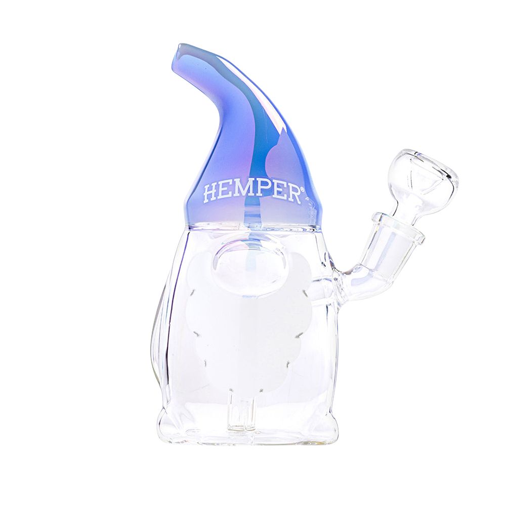 Hemper Gnome Glass Water Pipe – 6.25″ / 14mm F