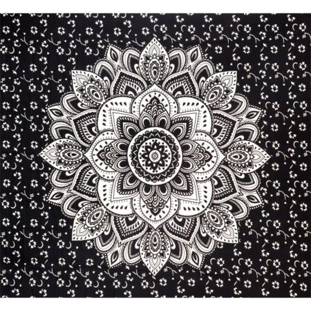 Trippy Sheetz Mandala Tie-Dyed Tapestry - 85"x100"