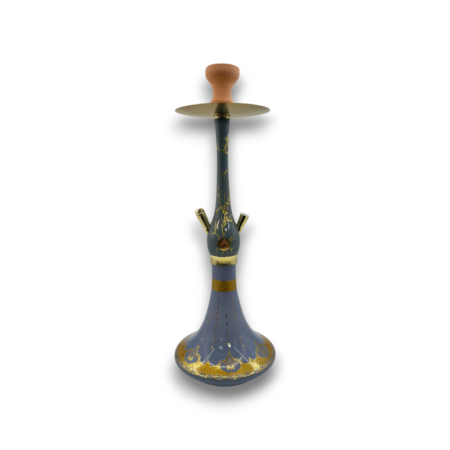 Khateeb Artisan 27-Inch Cracked Wood Hookah