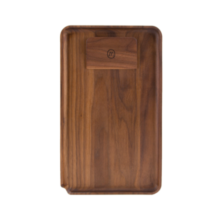 Marley Natural Black Walnut Rolling Tray
