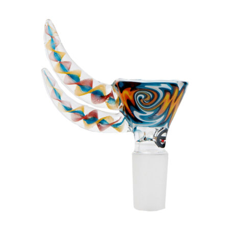 Cheech Glass 2" Wig Wag Dual Horn