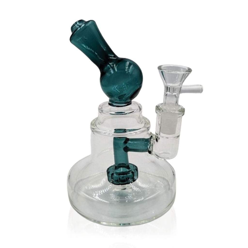5.5IN BUBBLE SPOUT DAB RIG