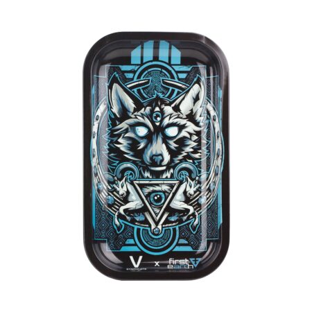 First Earth Wolf Metal Rollin' Tray
