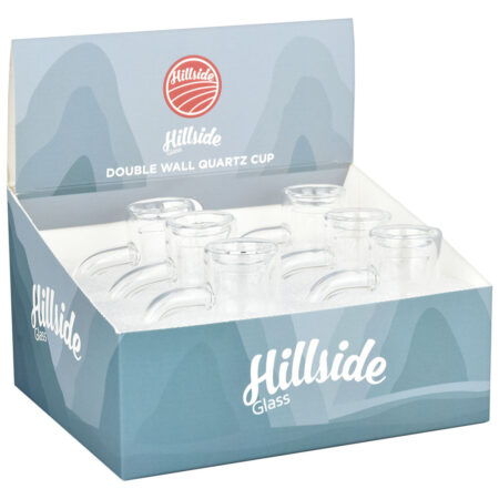Hillside Double Wall Quartz Banger - 14mm M / 90D 6pcs
