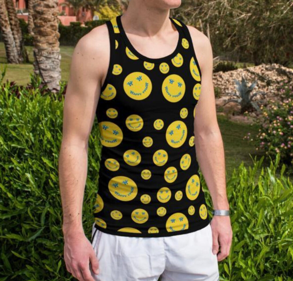 Essential Black Polyester Tank Top – Multi-Size 6-Pack