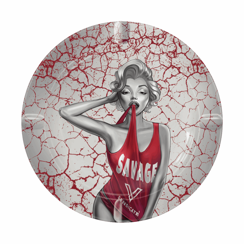 Dank Diva Blazin’ Ashtray Metal
