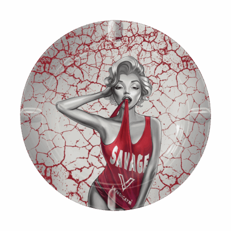 Dank Diva Blazin' Ashtray Metal