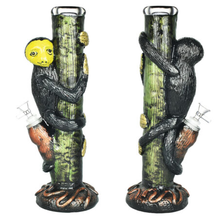 Sloth 3D Painted Water Pipe - 13.5"/14mm F