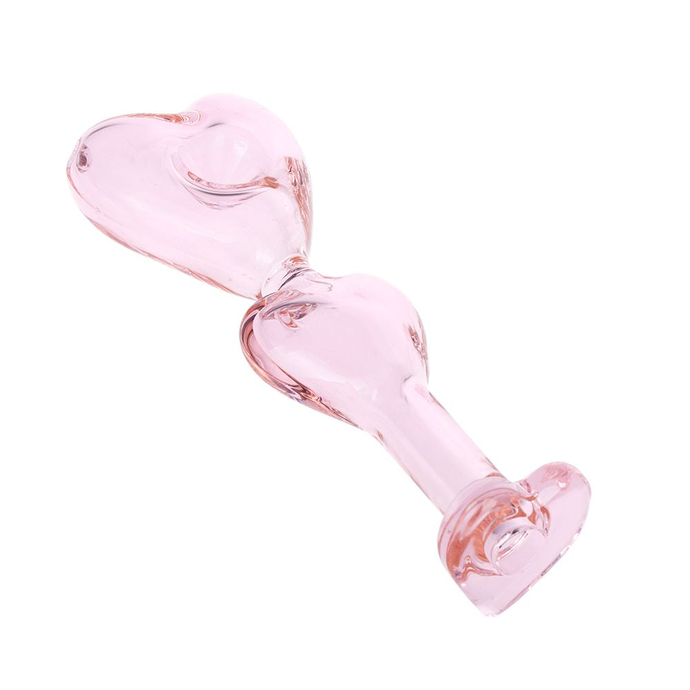 Double Love Glass Hand Pipe – 5.5″