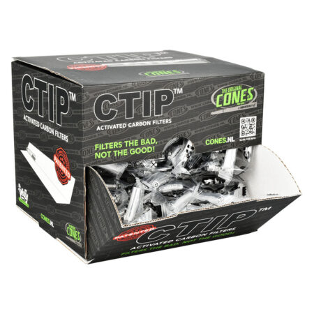 CTIP Aluminum Activated Carbon Filter Tip - 26mm -500PC