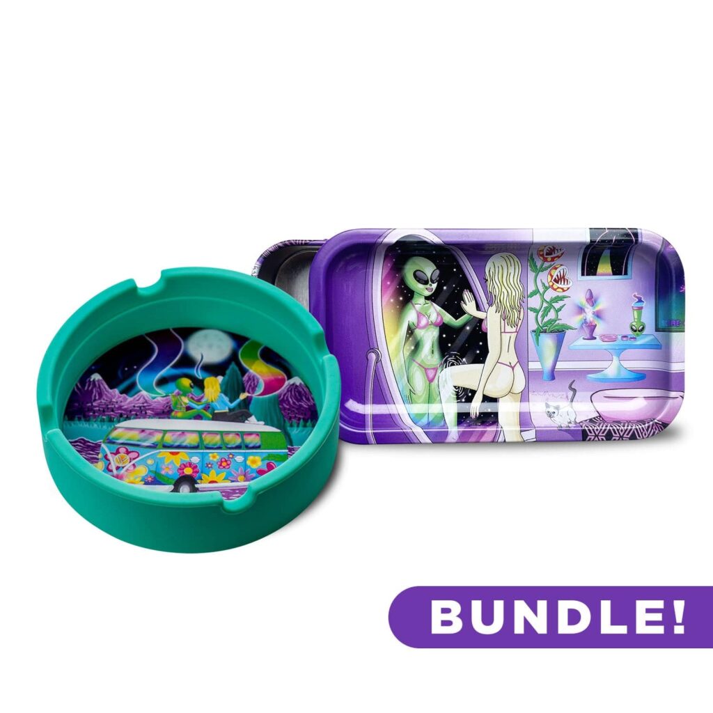Syndicase + Silicone Ashtray Bundle