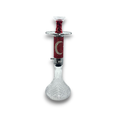 Khateeb Bling Flag Hookah - 22 Inch