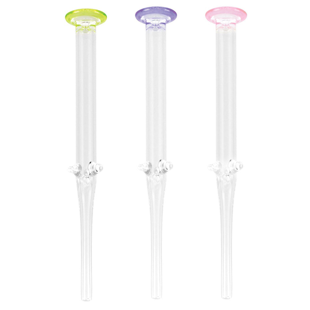 Glass Honey Dab Straw – 6.5″ / Colors Vary