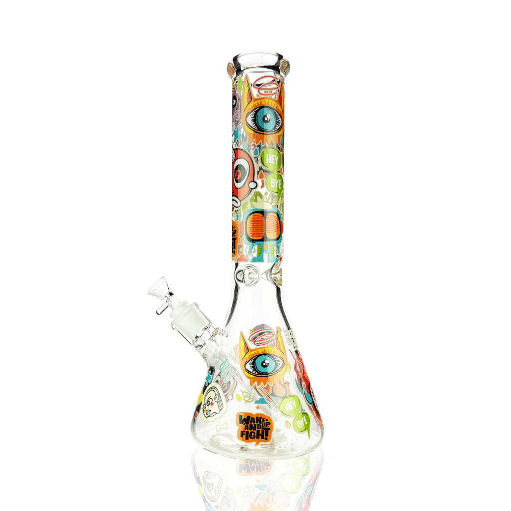 14-Inch Beaker Water Pipe with 7mm Thick Glass