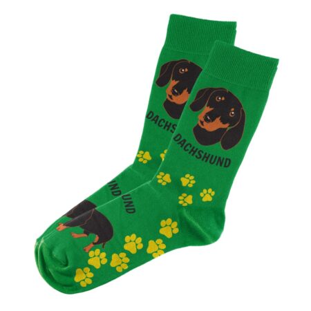 Dachshund Novelty Socks Cotton Blend Favorite Dog Dachshund Design