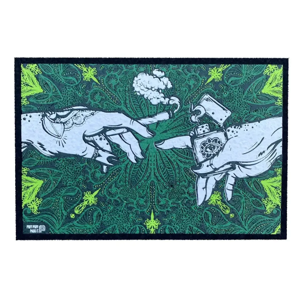 Puff Puff Pass Uv Moodmats for Premium Dabbing Accessories