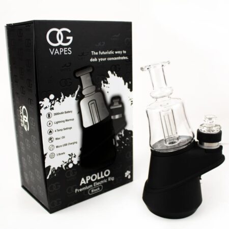 Vapes Apollo Portable Enail with Quartz Bowl and 2600mah Battery