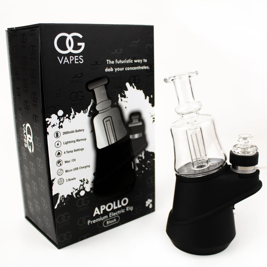 Vapes Apollo Portable Enail with Quartz Bowl and 2600mah Battery
