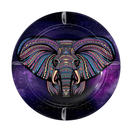 Elephant Blazin' Ashtray Metal
