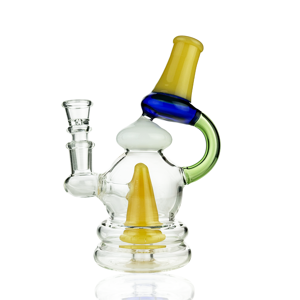 7-Inch Recycler Water Pipe with 14mm Bowl - Image 3
