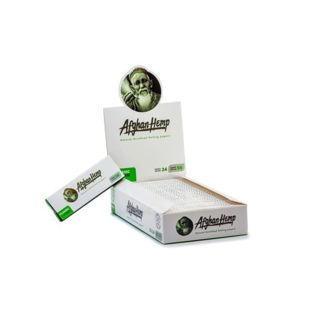 Rebranded Afghan Hemp Rolling Paper Booklets for Superior Quality