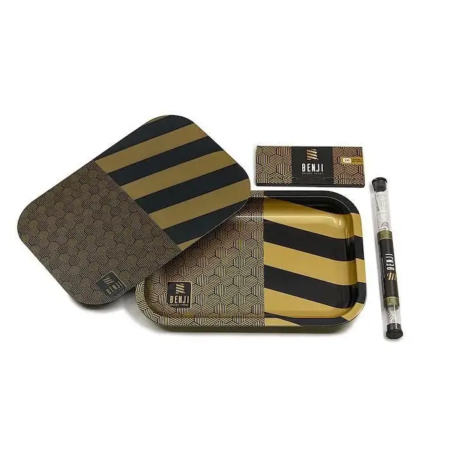 Benji Tray Kit Premium Rolling Tray for Quality Sessions