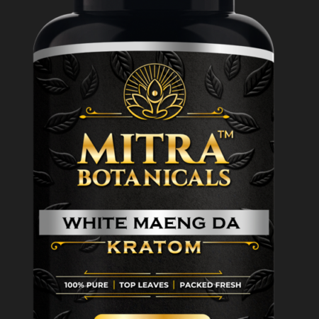 Mitra Botanicals White Maeng Da – Kratom (150 Capsules)