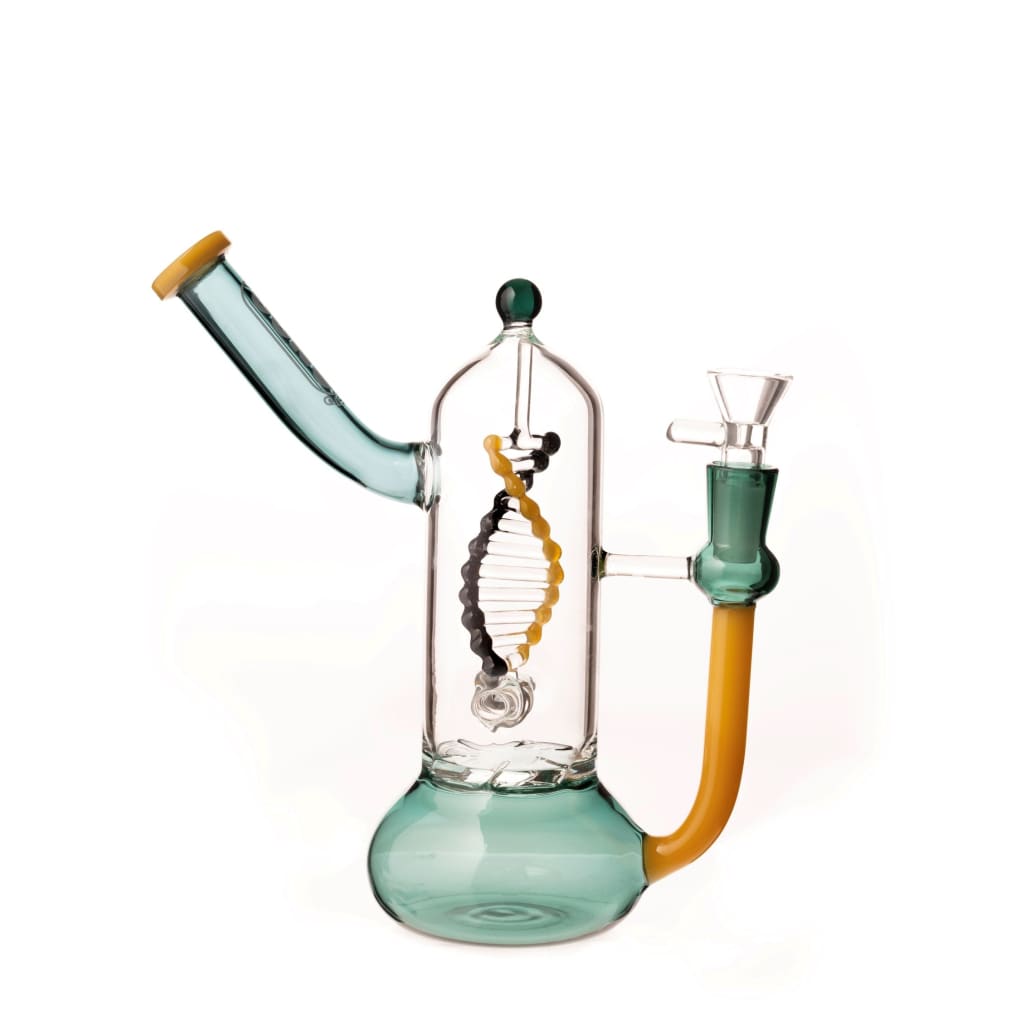Daze Glass Spinning Dna Turbine Perc Water Pipe