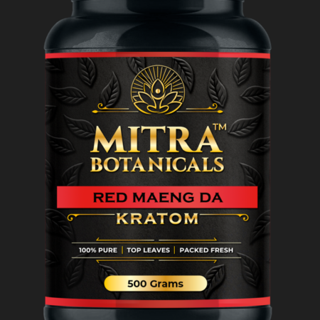 Mitra Botanicals Red Maeng Da – Kratom (500 Grams Powder)