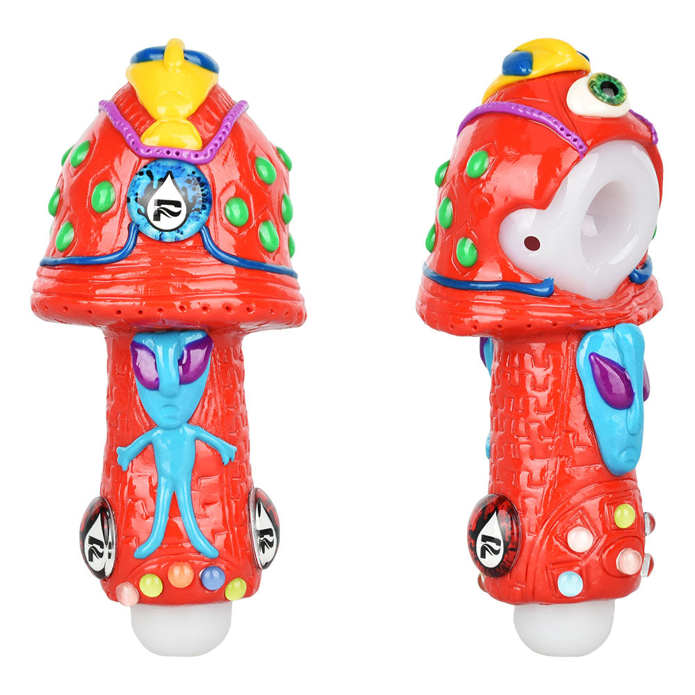 Pulsar Alien Mushroom Hand Pipe – 5.75″