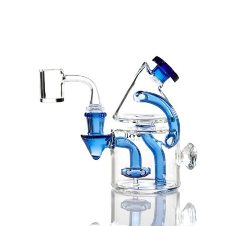 Toxic Cone Recycler Diamond Rig Unique Glass Dab Rig