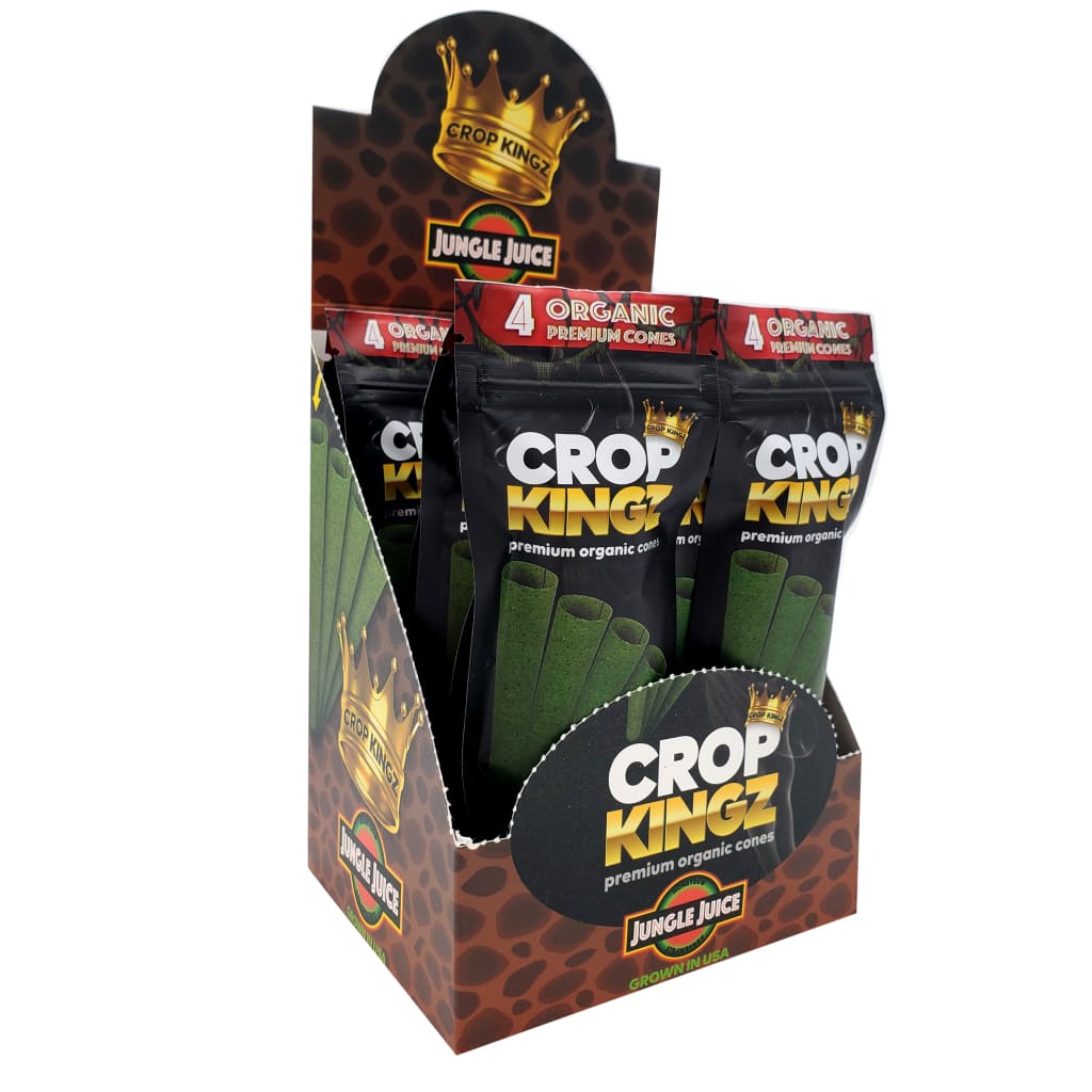 Crop Kingz Premium Hemp King Size Cones – Jungle