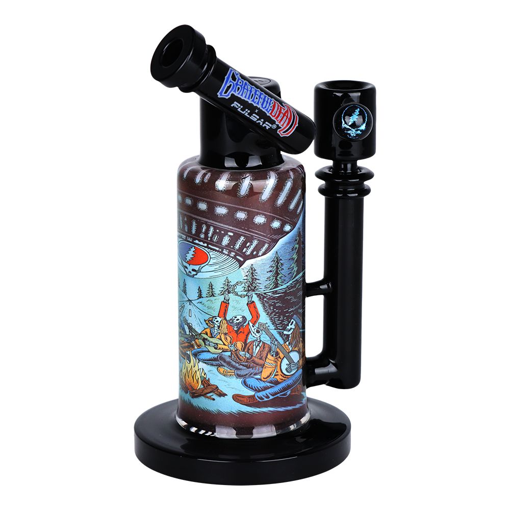 Grateful Dead x Pulsar Inside Print Water Pipe – 8.5″ / 14mm F / UFO Jam