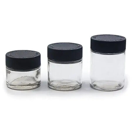 Premium Glass Jar Smoking Accessory