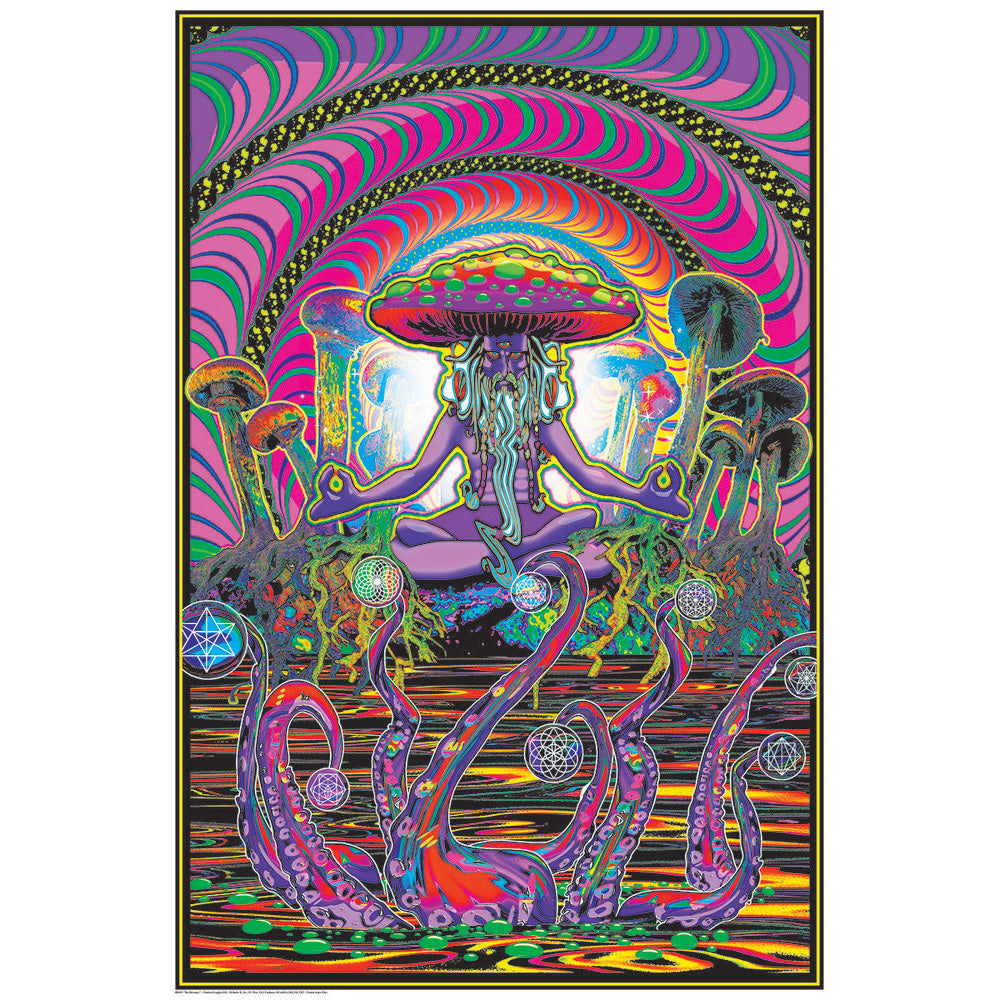 The Shroomer Sage Blacklight Poster