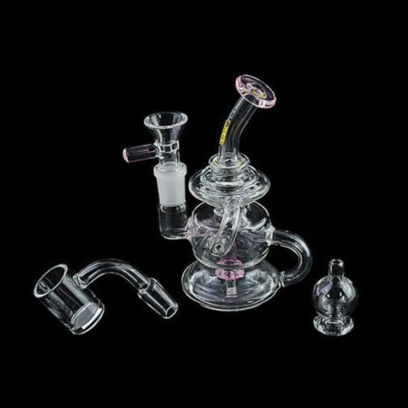 Mini Rig Water Pipe Kit by Hybird with Dry Herb Bowl