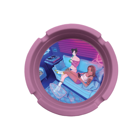 Button Mash'd Blazin' Silicone Ashtray
