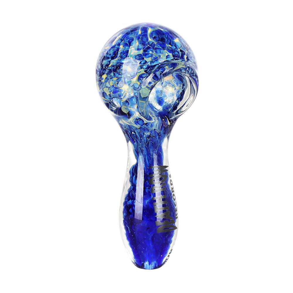 Death Row Records US Frit Glass Spoon Pipe | 4″