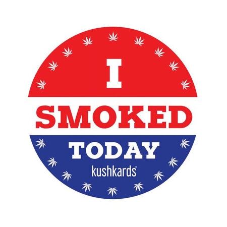I Smoked Today Sticker 3-Pack KushKards